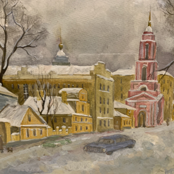 Легостаев А., «Улица Пятницкая», 1963 г.